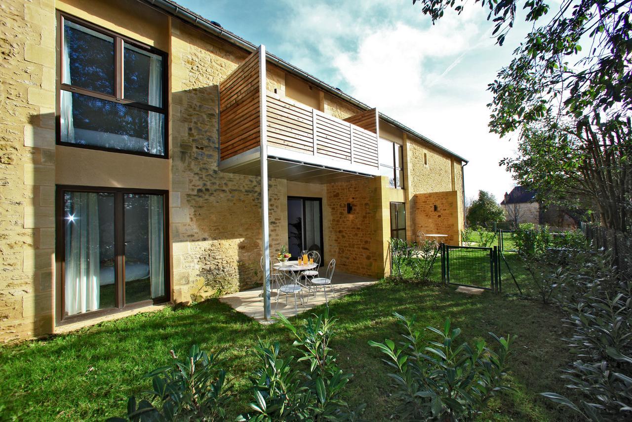 Aparthotel Les Jardins du Porche Sarlat Exterior foto